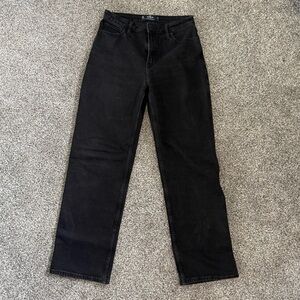 Hollister Women's Black Straight Leg Jeans